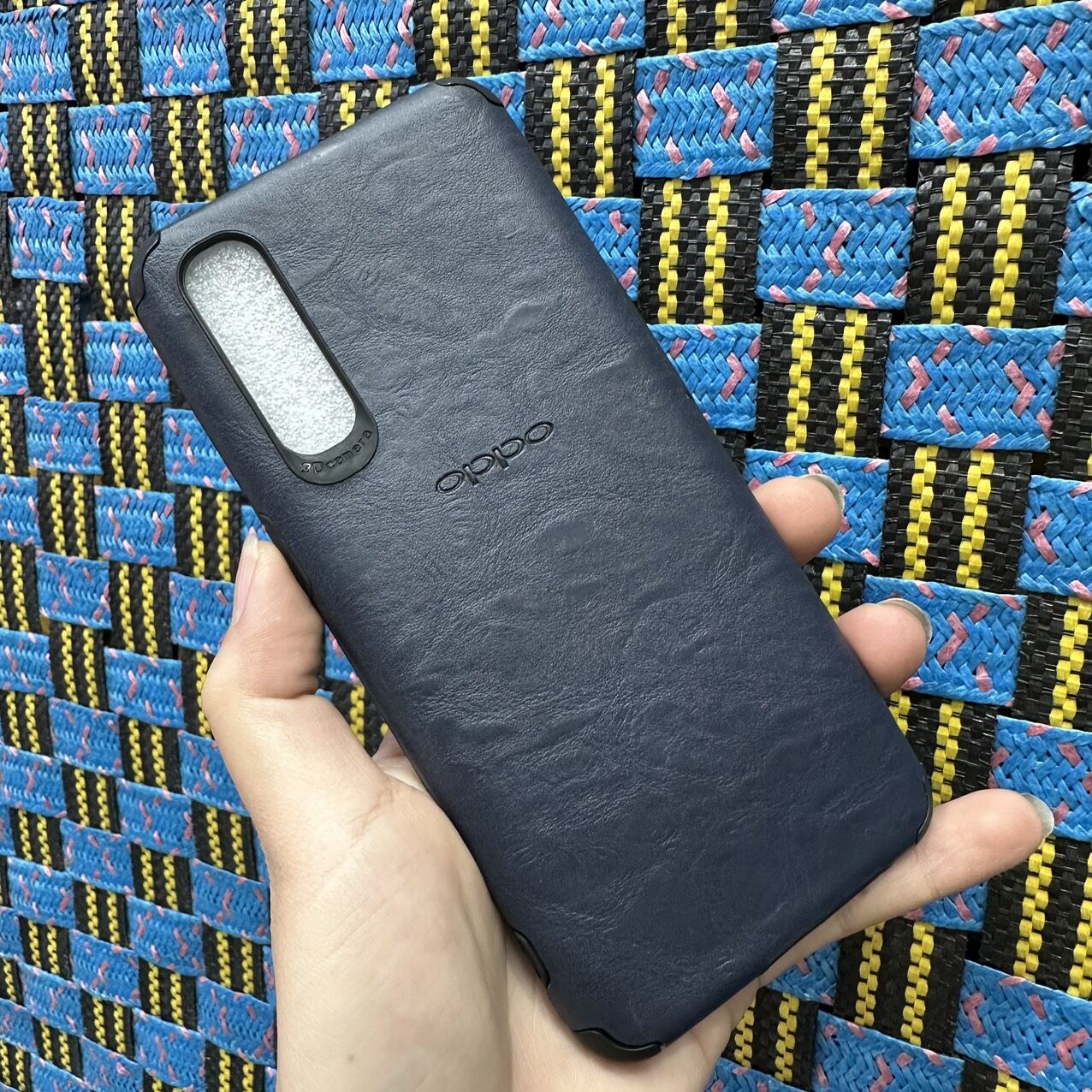 Case ốp lưng Oppo Reno 3 pro dẻo kiểu da mềm mịn ôm máy bảo vệ camera