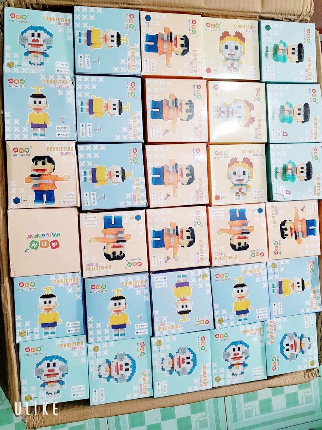 combo 5 bộ lego 3D ( ngẫu nhiên 5 mẫu khác nhau)