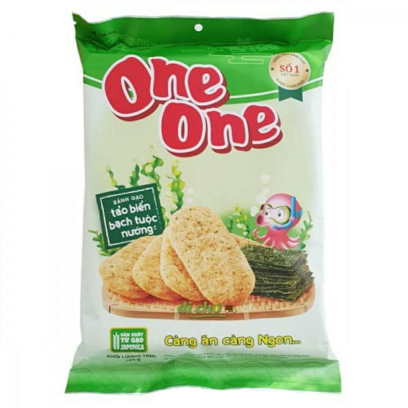 Bánh gạo one one tảo biển bạch tuộc nướng