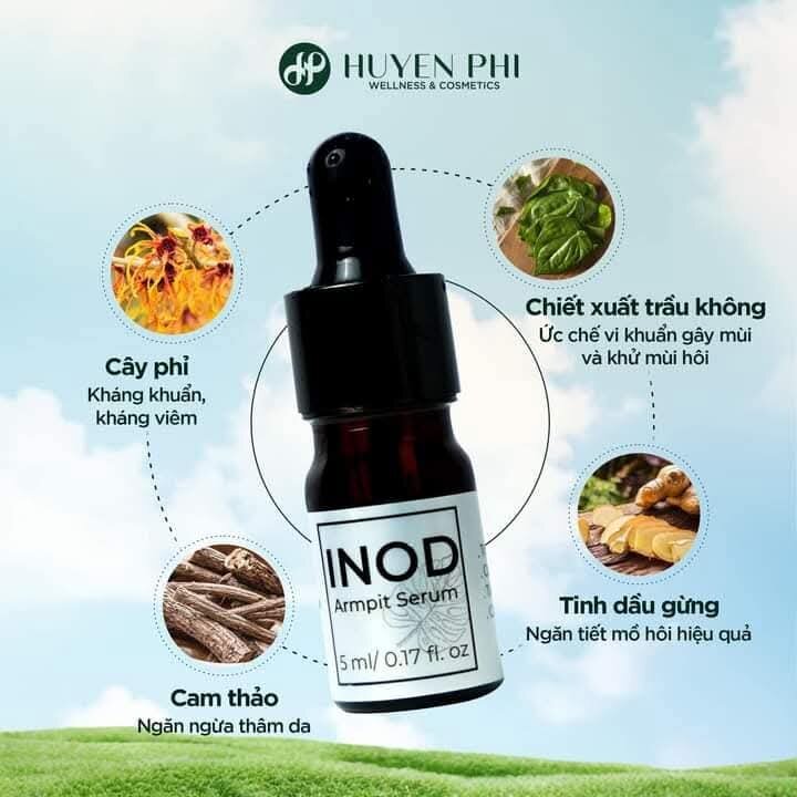 Serum khử mùi hôi nách INOD Huyền Phi 5ml