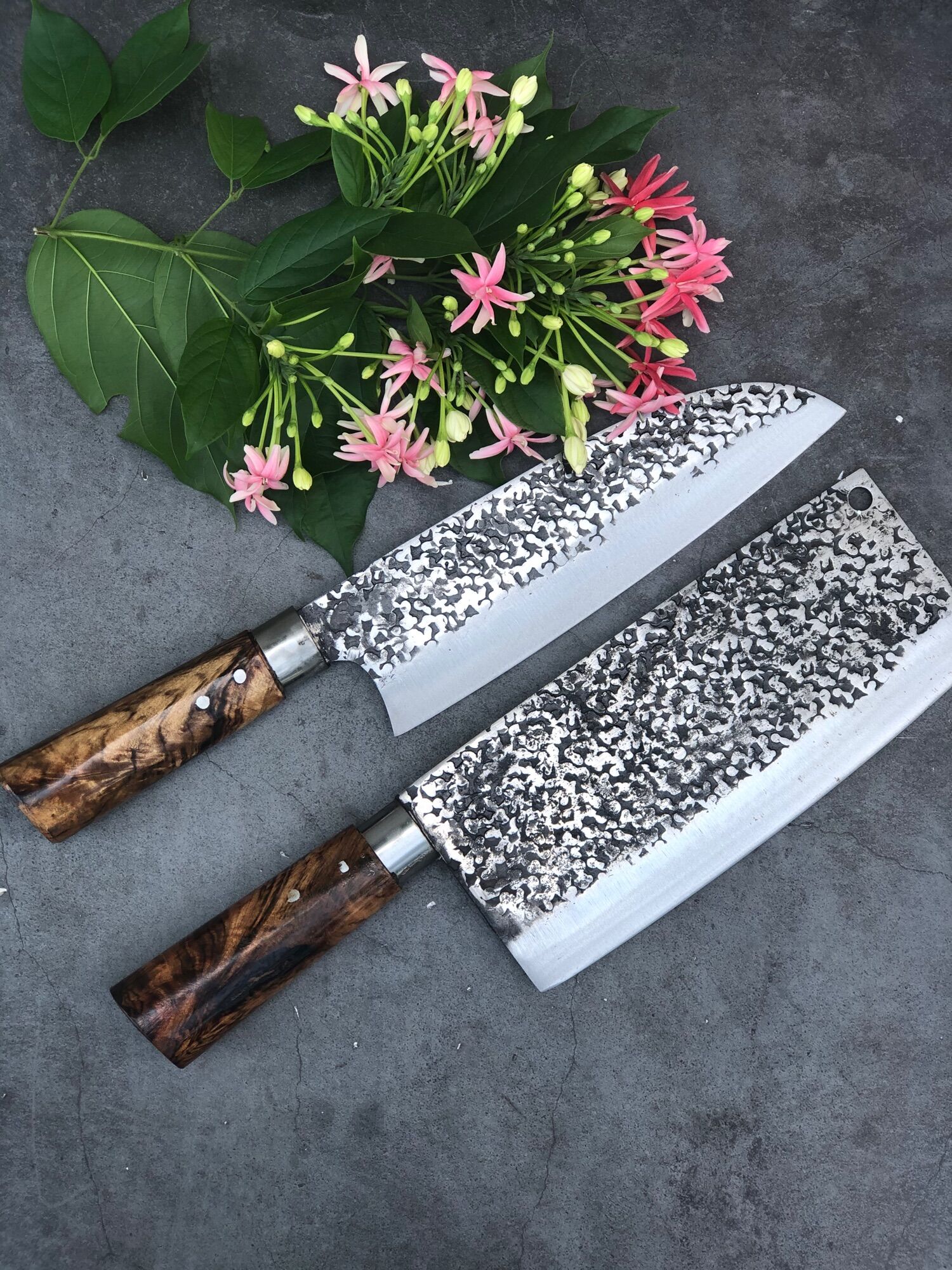 Bộ dao bếp CHẶT THỊT GÀ - DEBA THÁI chất lượng tương đương dao Nhật {Phúc Sen Mộc Nhiên}