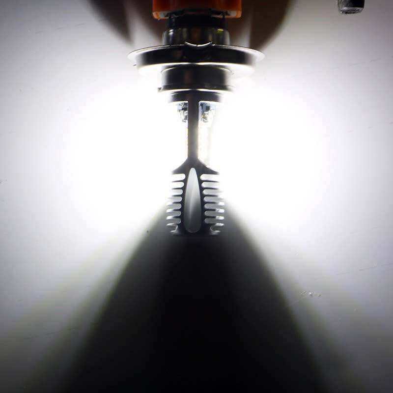 Bóng đèn pha led 2 chân cho xe dream Wave siêu sáng
