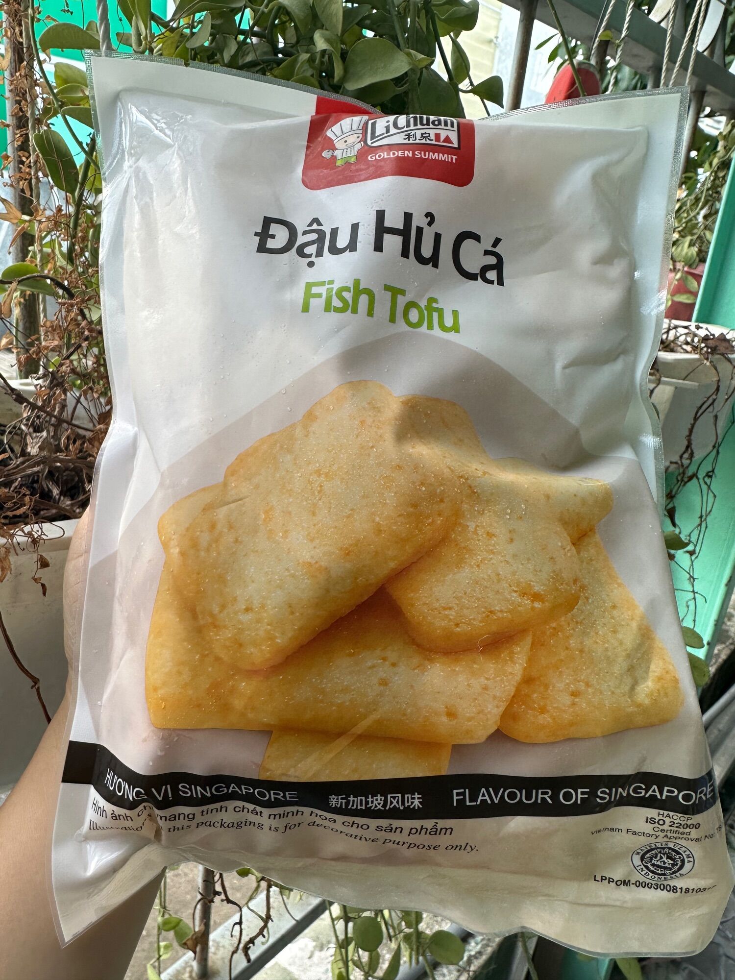 Đậu hủ cá lichuan 500gr