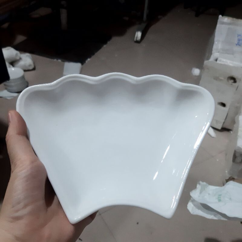 Bộ đĩa hoa mặt trời gốm sứ Bát Tràng Sz 45cm