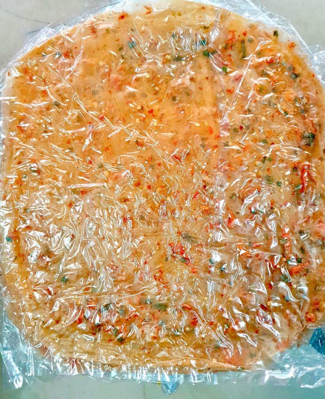Bánh tráng dẻo tôm - dẻo ớt cay 500gr