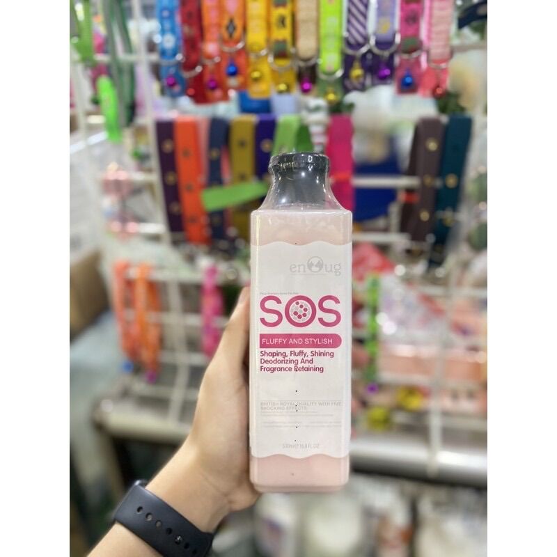 Sữa tắm sos 530ml dùng cho chó mèo