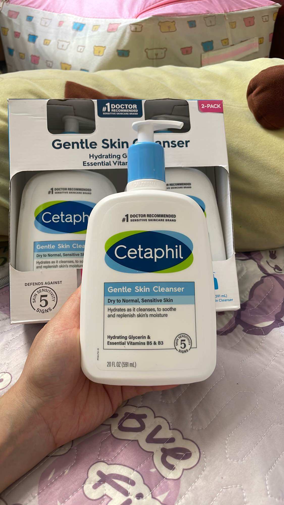(Sét 2 chai) SỮA RỬA MẶT CETAPHIL 591ml