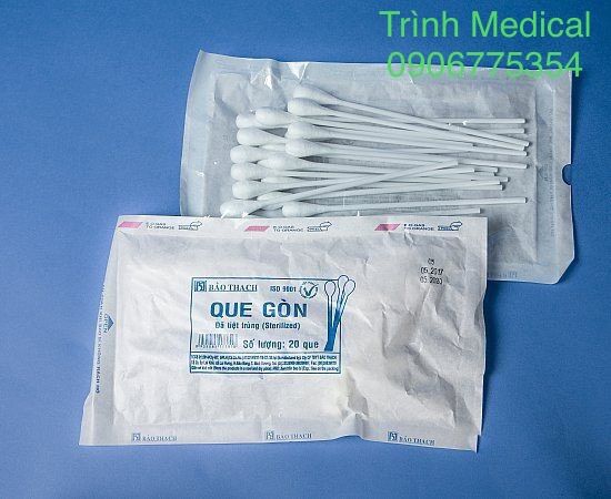 Que gòn lớn tiệt trùng Bảo Thạch (Gói 20 que)