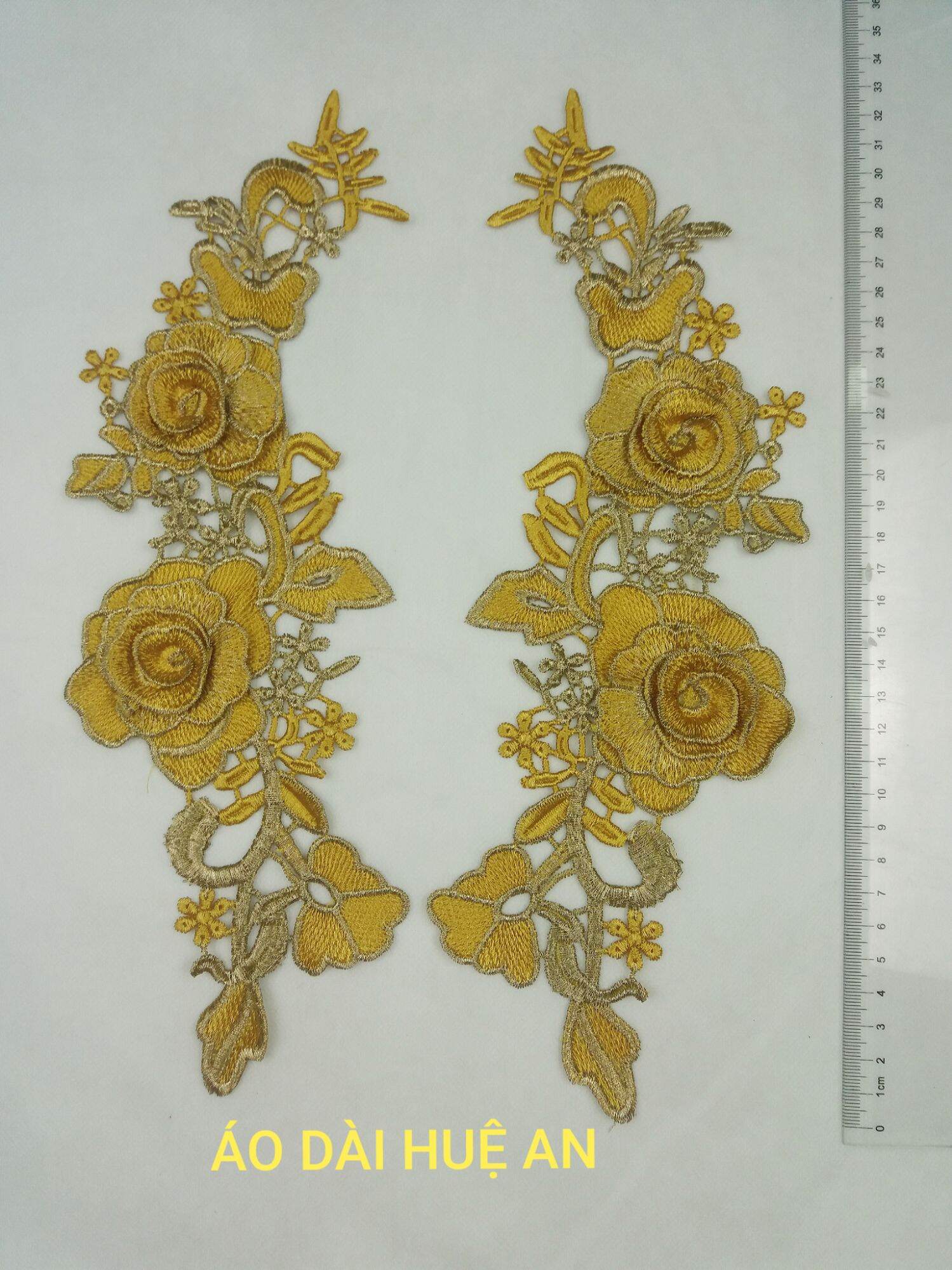 Hoa ren 3D trang trí váy áo, phụ kiện,...