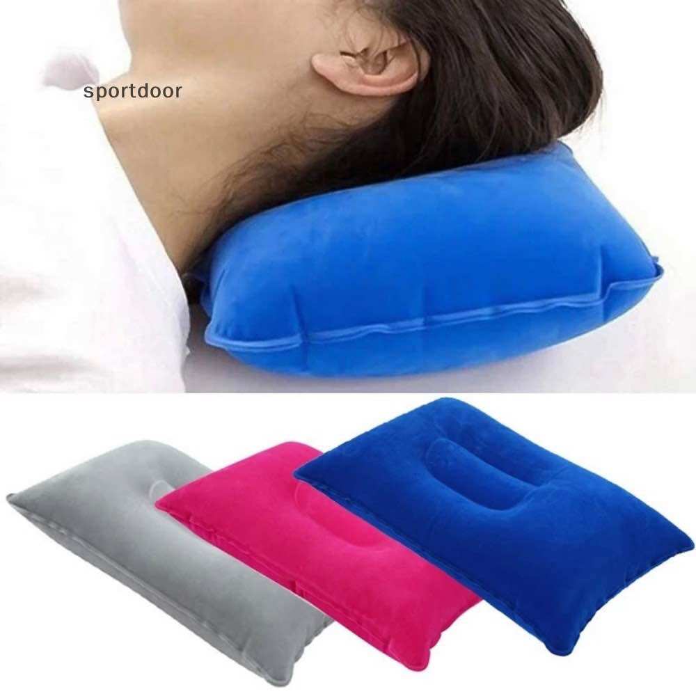 Combo 3 món ngủ văn phòng Chiếu + Gối + Bịt mắt ( Có túi đựng)