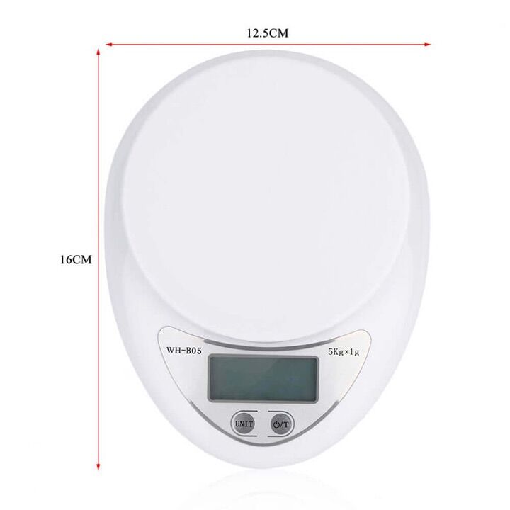 Cân điện tử tiểu ly 5kg