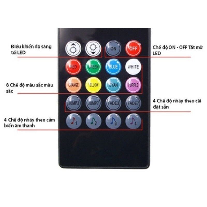 Đèn Led gầm ghế ô tô