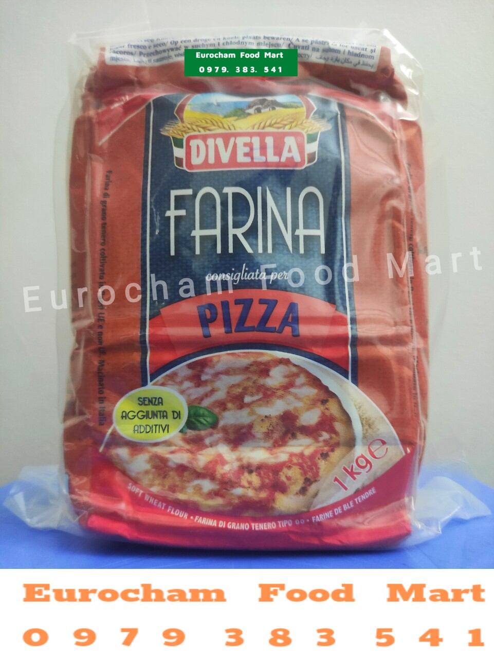 Bột làm bánh mì Divella Farina Integrale 1KG