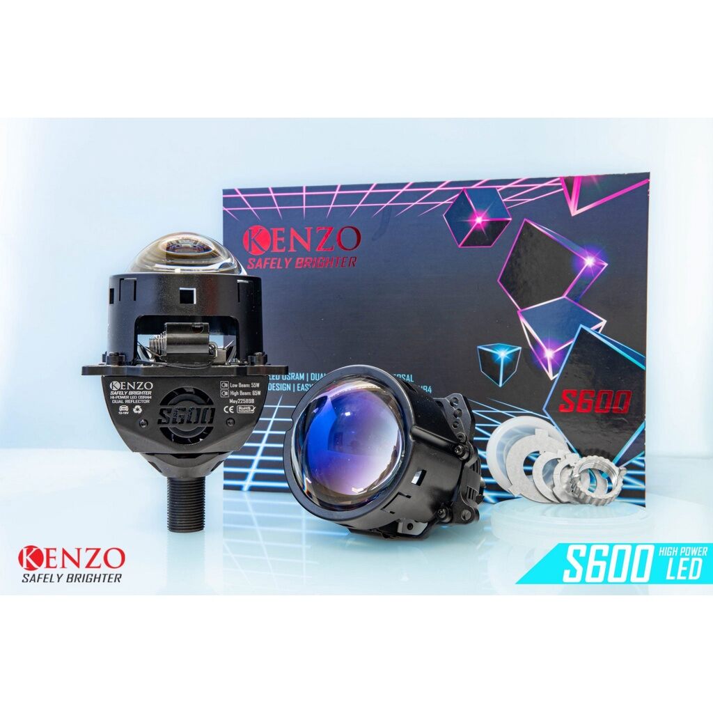 Đèn Bi cầu 3inch Kenzo S600 ( Chính Hãng)