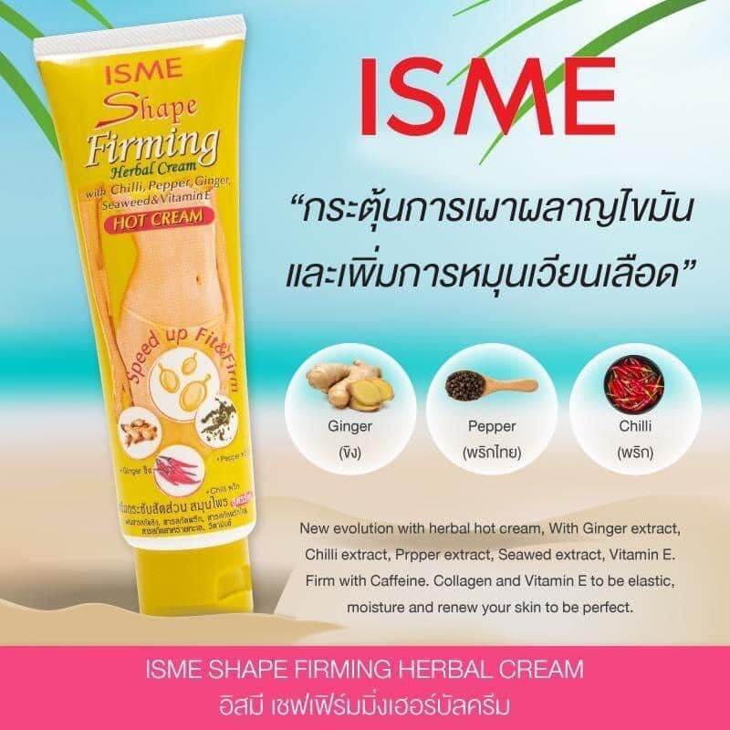 Kem Tan Mỡ Gừng Isme Thái Lan