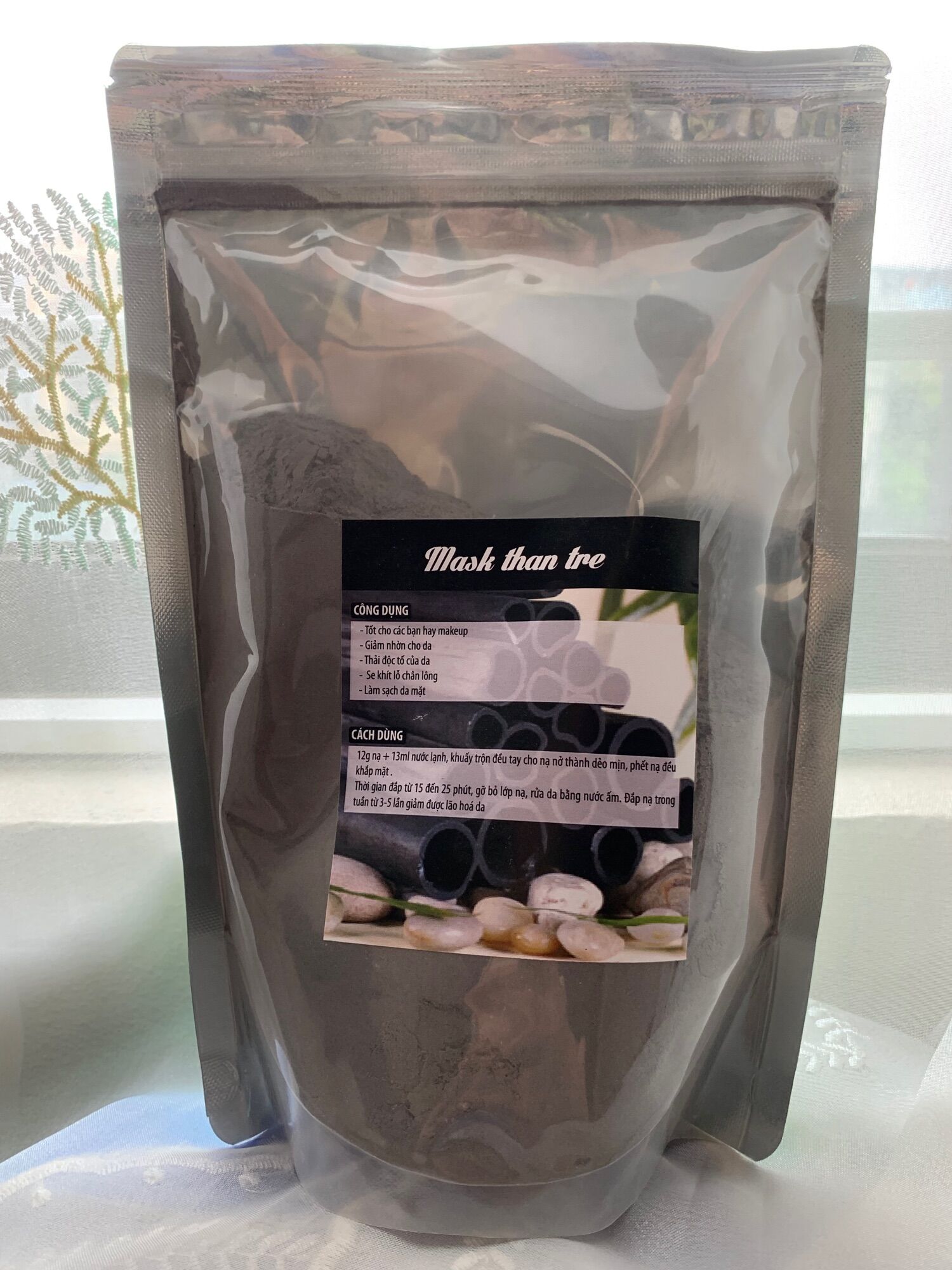 Mặt nạ collagen than tre hoạt tính, collagen thục quỳ. Gói 1kg
