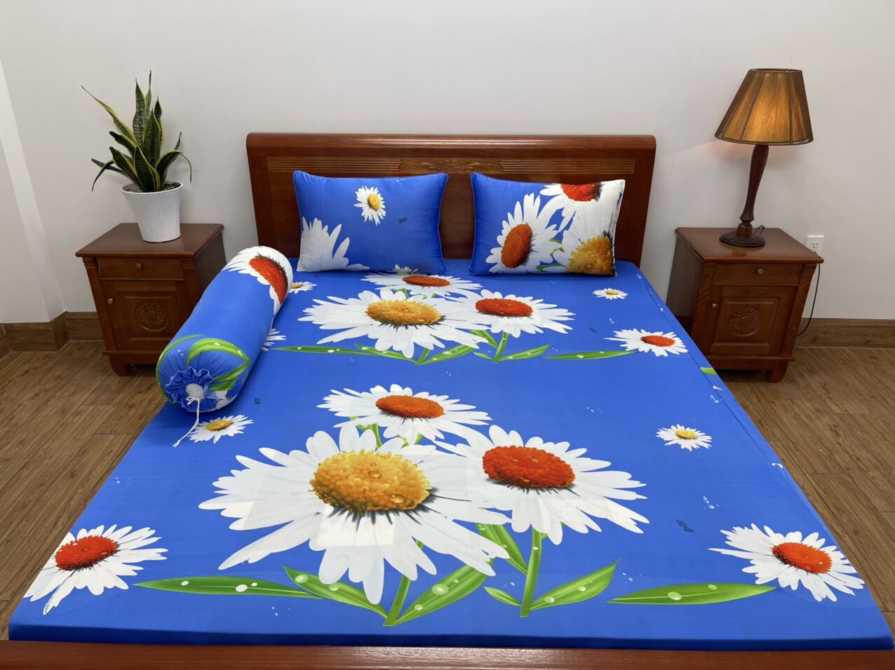 Bộ drap thun lạnh in 3D Hàn Quốc [ CAO CẤP] Hàng chuẩn công ty