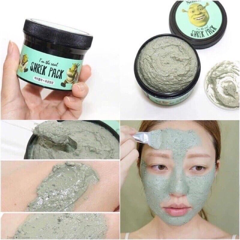 Mặt nạ đất sét bùn tươi I’m the real Shrek Pack