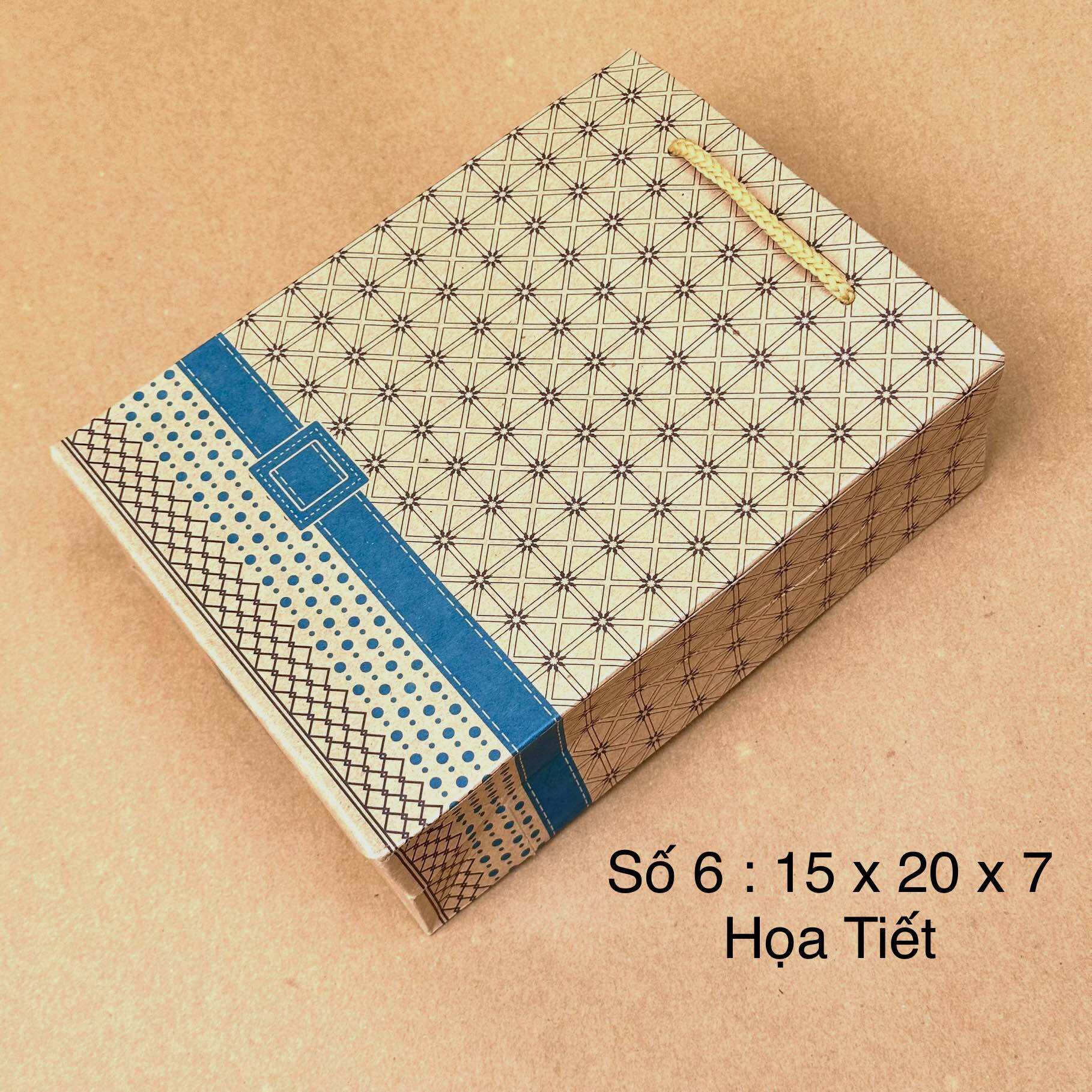 Túi giấy đẹp 15 x 20 x 7.combo 50c