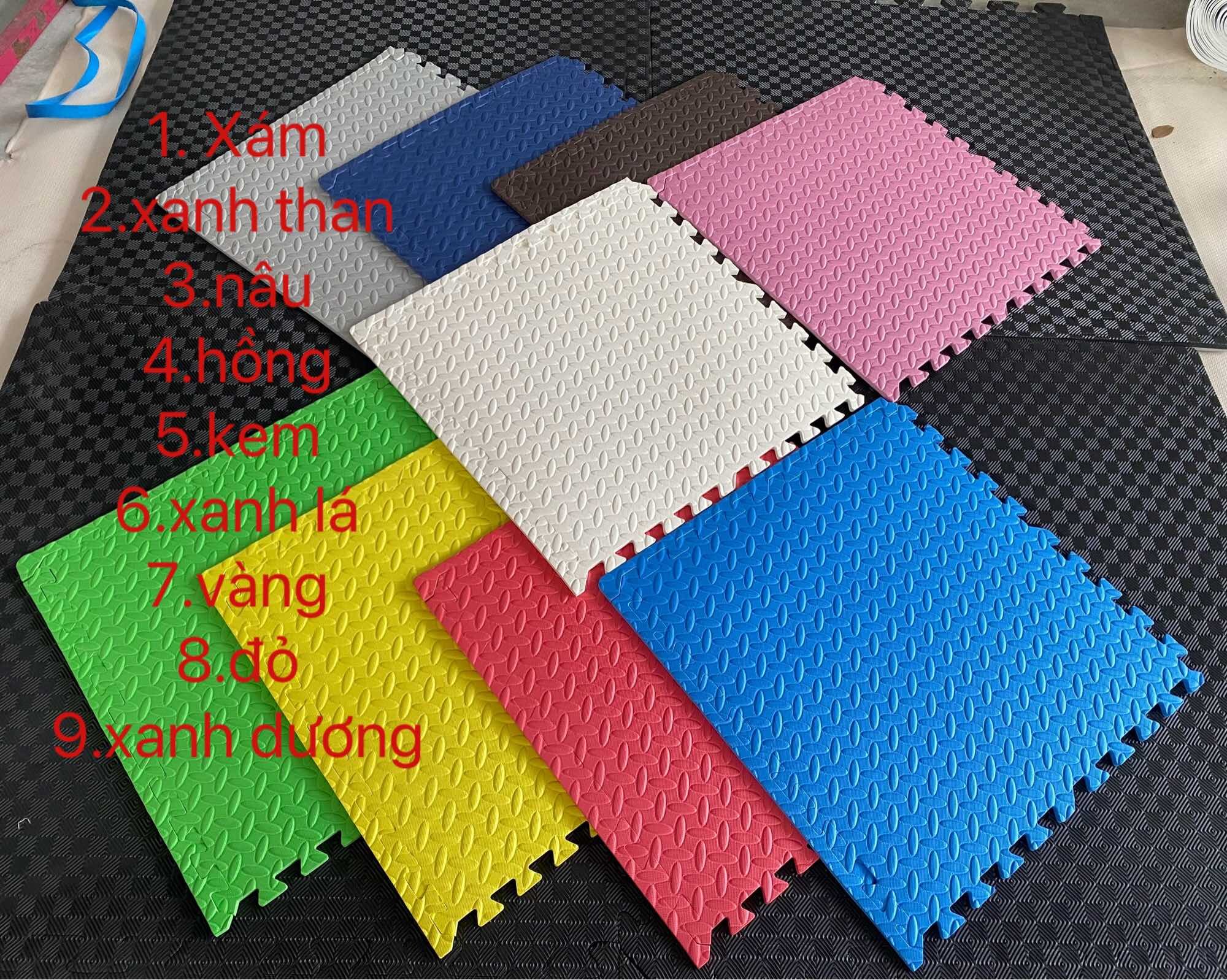Thảm xốp Vân khế hàng đẹp chính phẩm