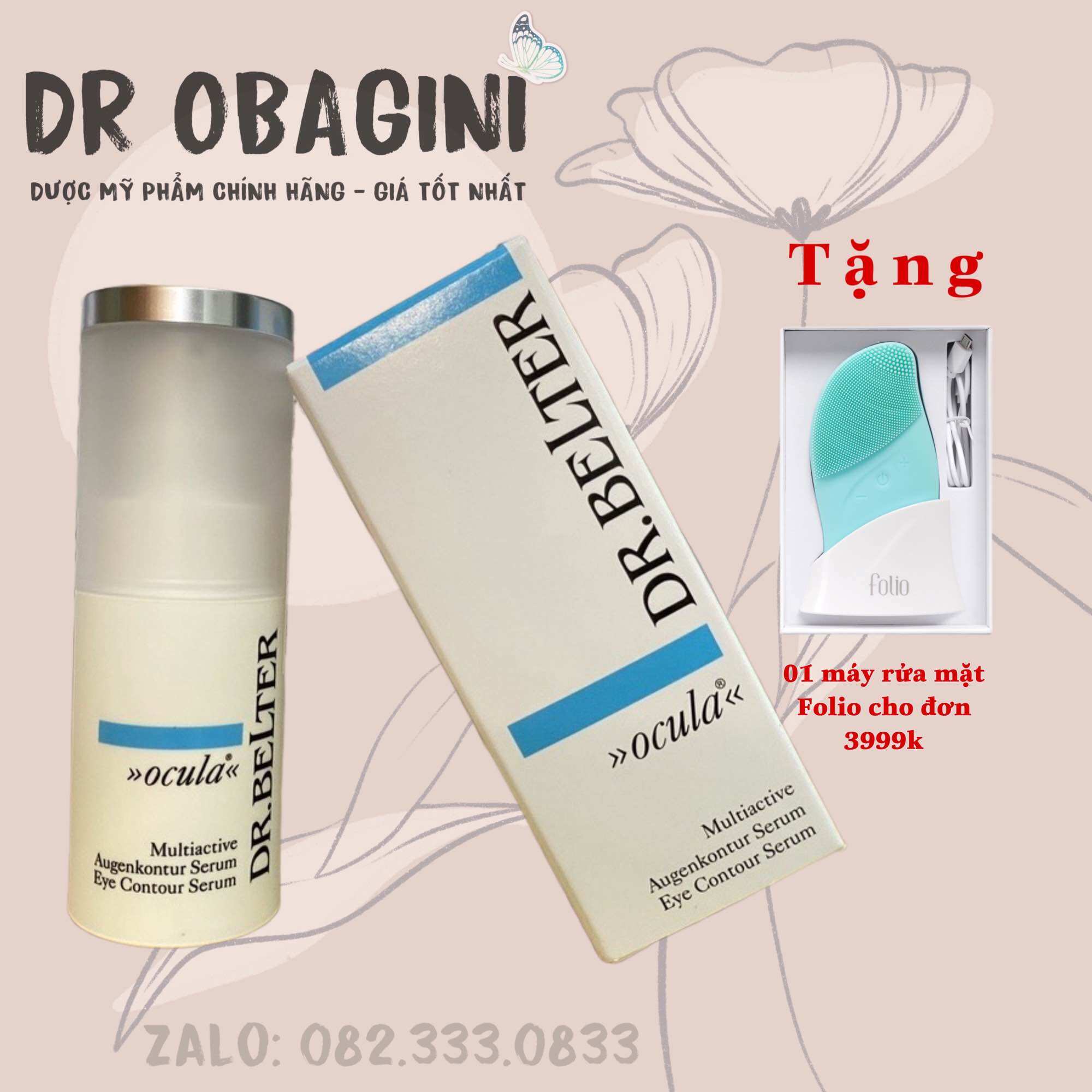 Dr.belter Multiactive Augenkontur Serum - Tinh chất tinh chỉnh đường viền mắt
