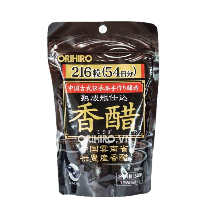 Viên giấm đen giảm cân Orihiro 216 viên
của Nhật Bản