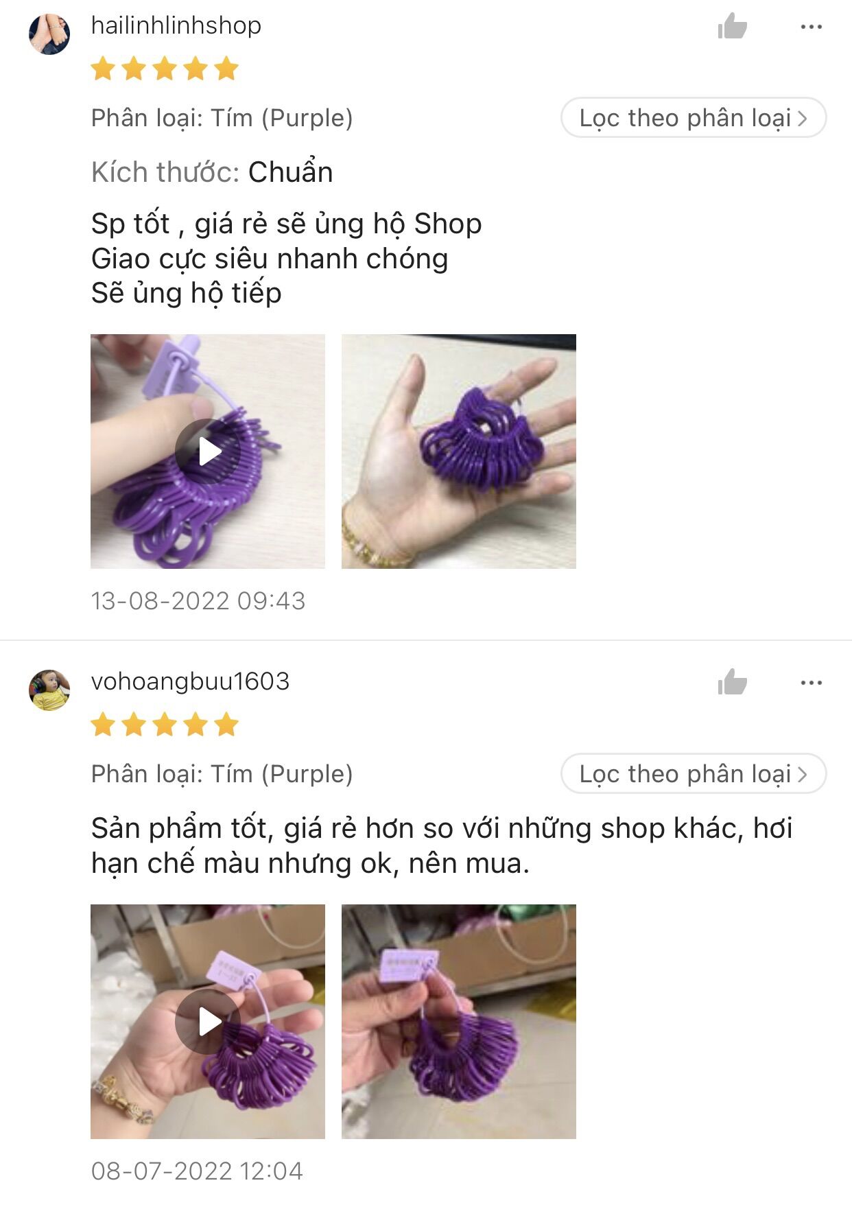 Bộ Đo Ni Size Nhẫn [NFYSTORE]