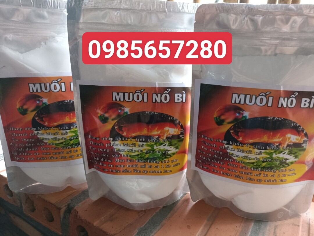 muối nổ bì