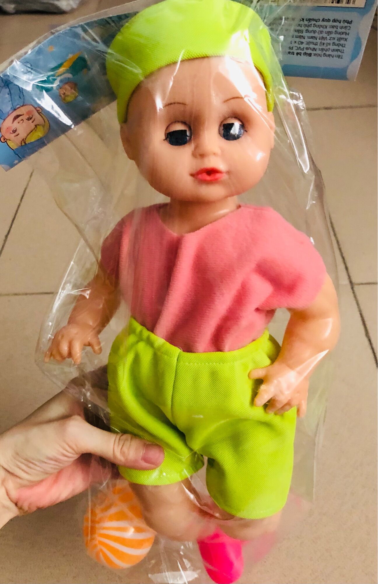 Búp bê trai gái đội nón loại đẹp