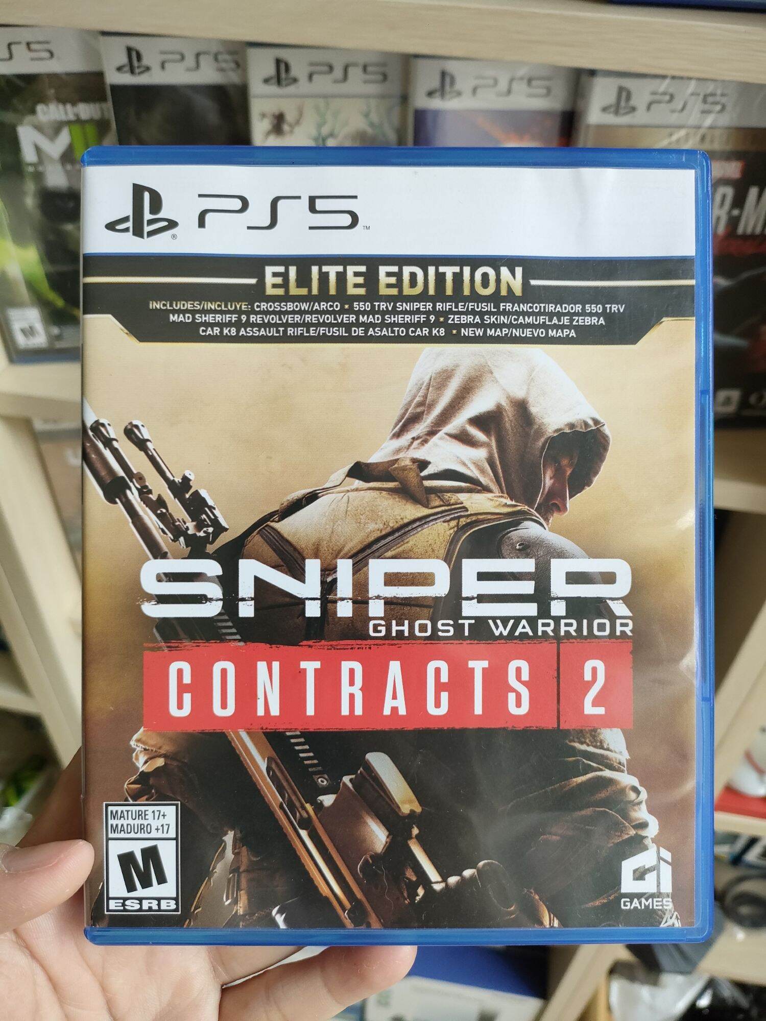 Đĩa Game PS5 | Sniper Contracts 2 Ghost Warrior