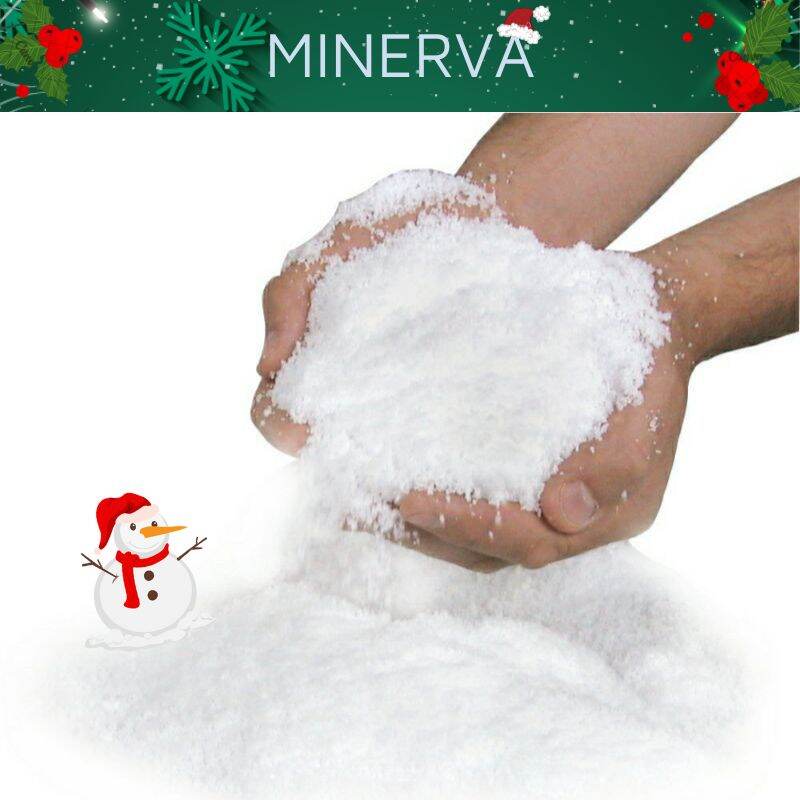 Bột tuyết nhân tạo trang trí Giáng Sinh  làm slime