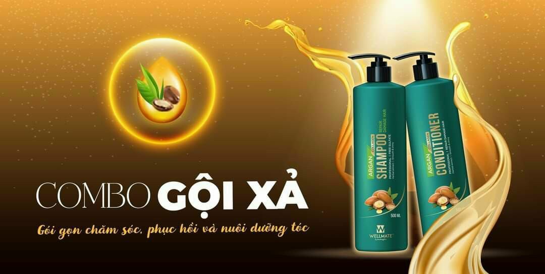 tinh dầu wellmate phục hồi tóc hư tổn
