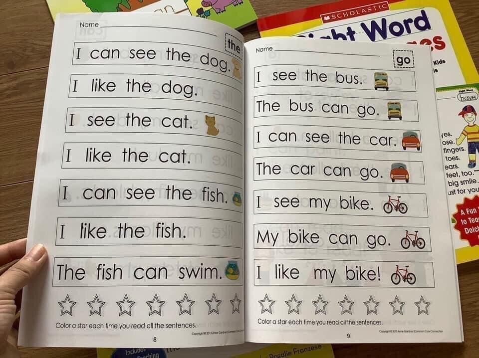 Sight word- 4Q-tặng file nghe audio