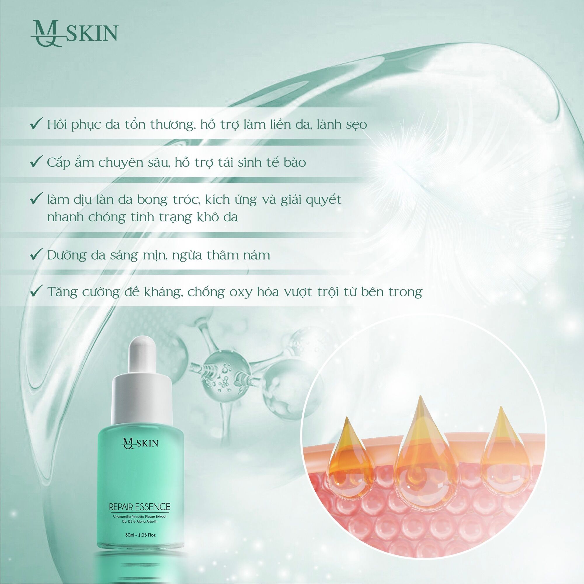 Serum Phục Hồi Kháng Sưng MQ SKIN