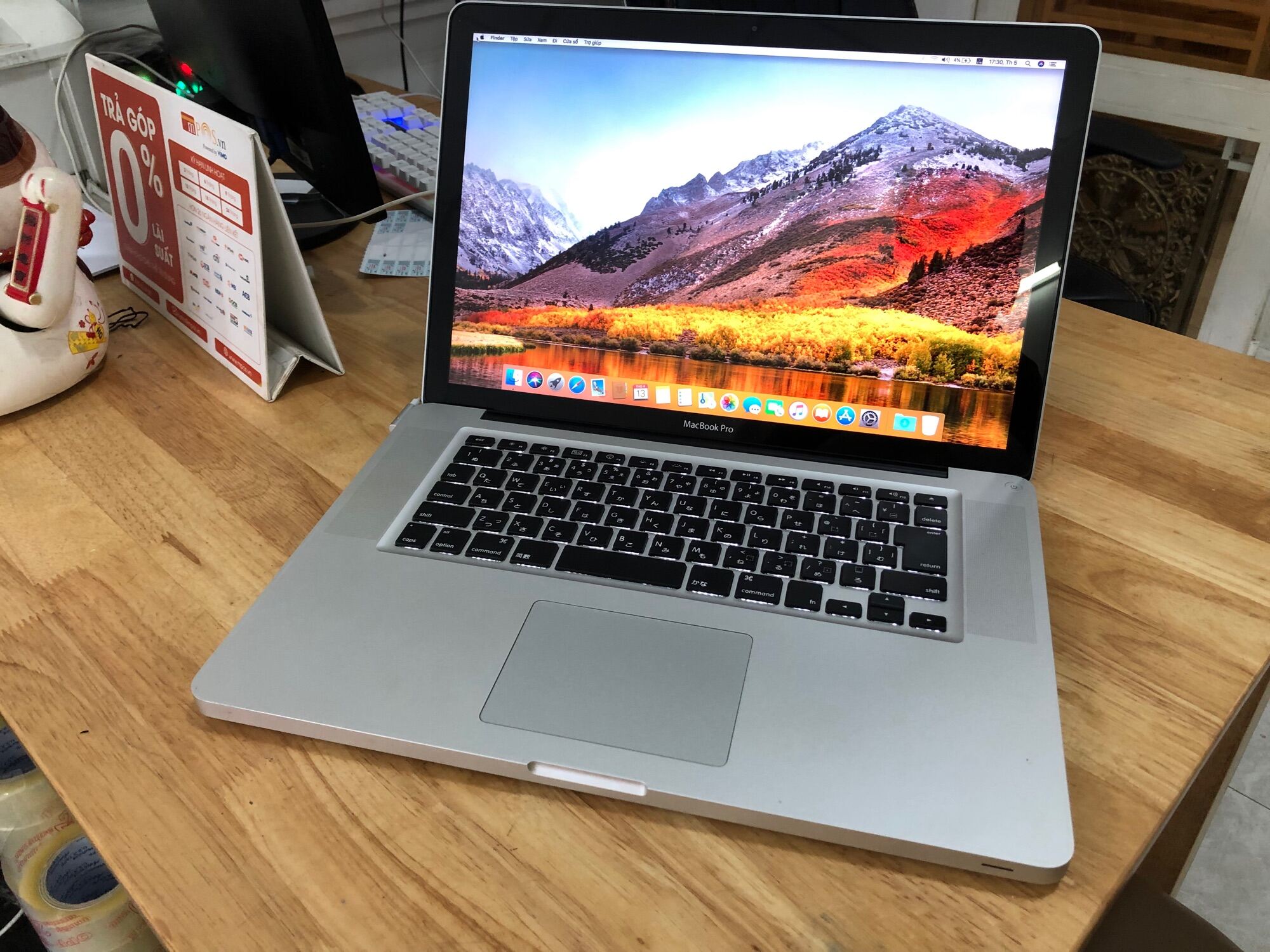 Laptop MD318 Intel Core i7 Ram 8G SSD 128G 15.4inch