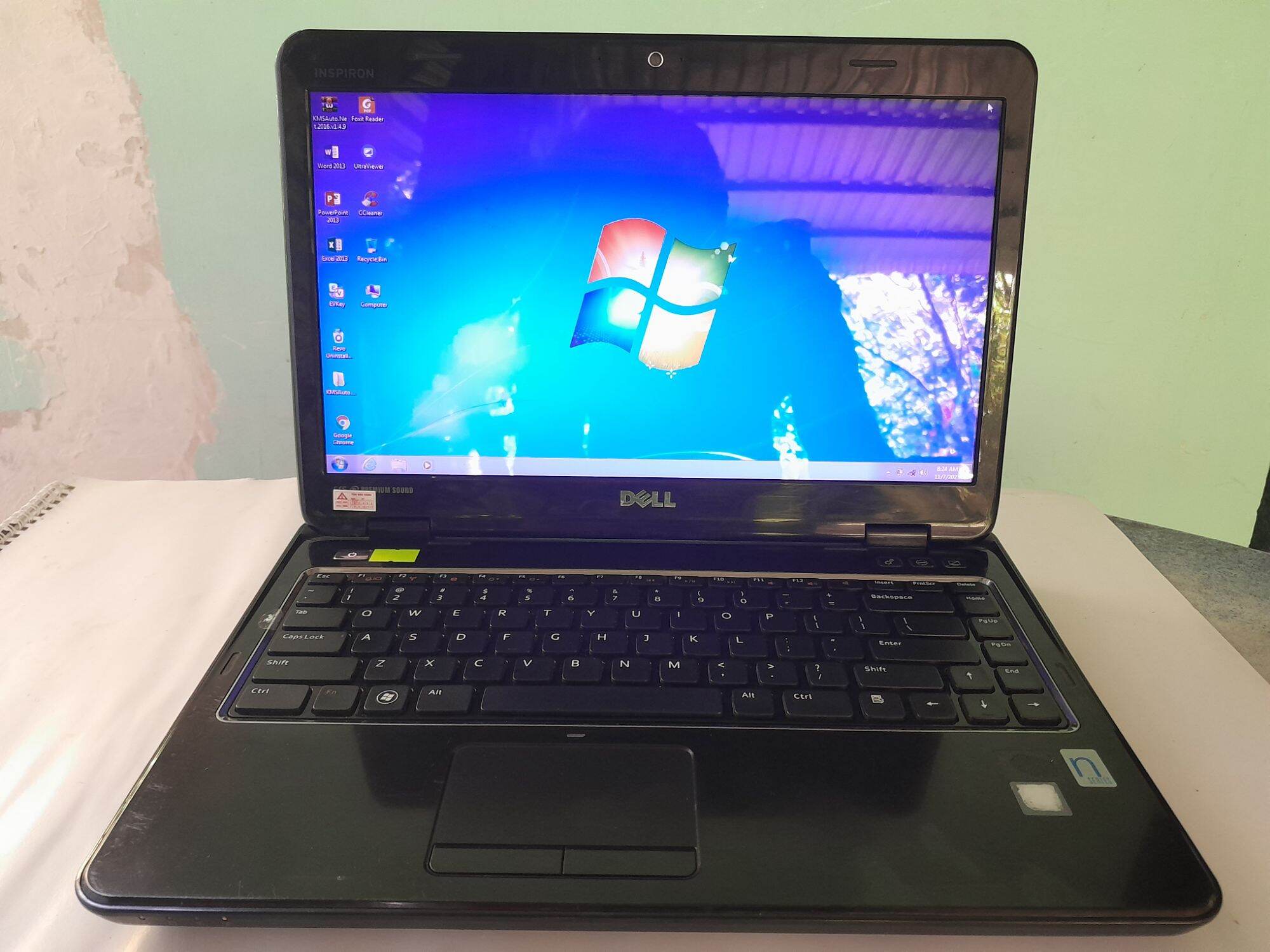 Thanh lý laptop dell n4110, cpu core i3 ram 4g, ô cứng 120g, màn 14" giá bán 1,5 triệu