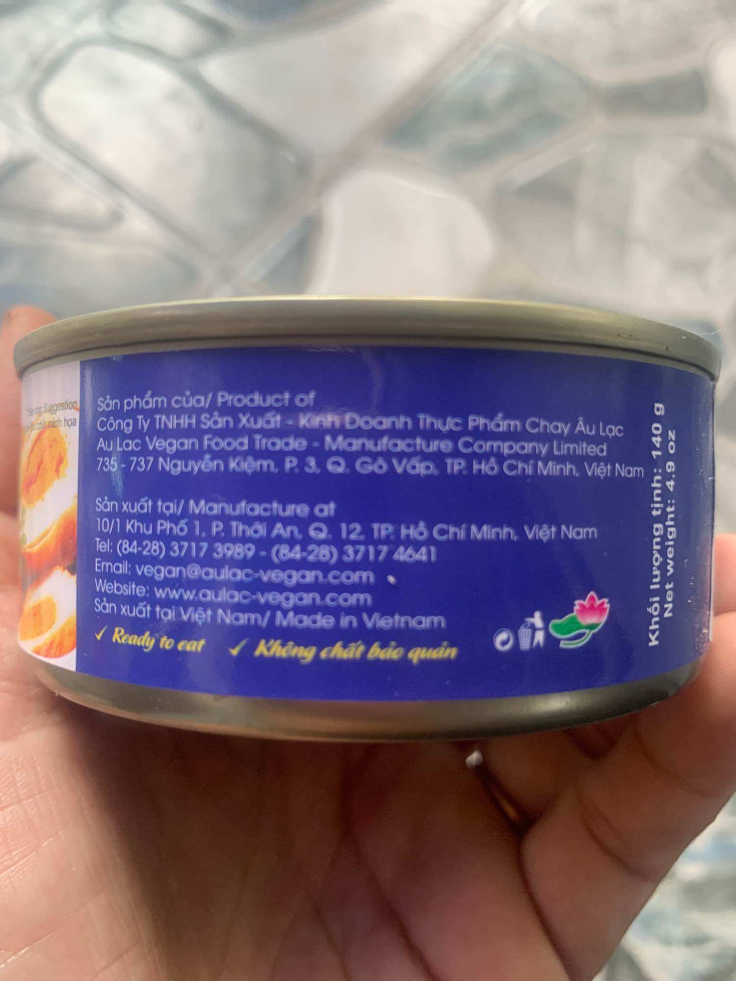 Thịt Kho Tàu Chay Âu Lạc 140 gr