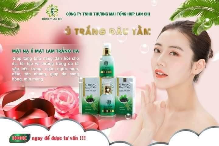 Bộ sản phẩm ủ trắng và serum dâu tằm