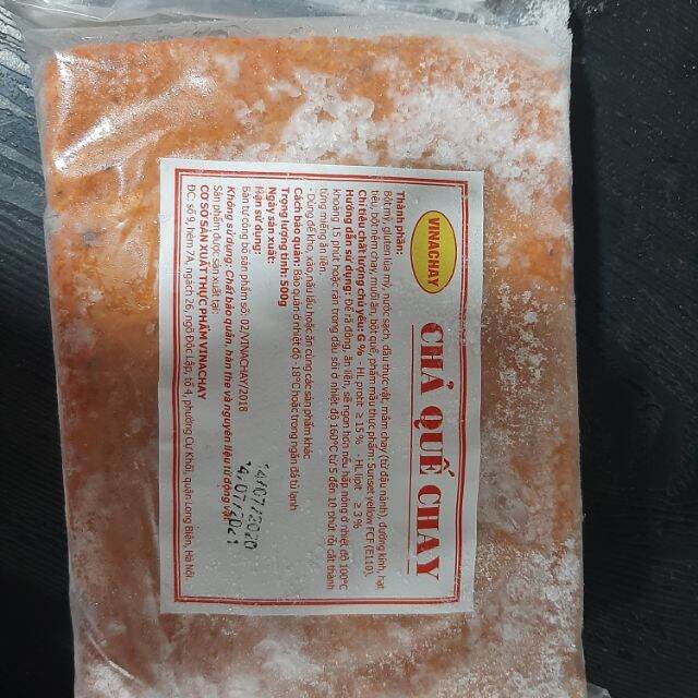 Chả quế chay vinachay 500g thực phẩm chay