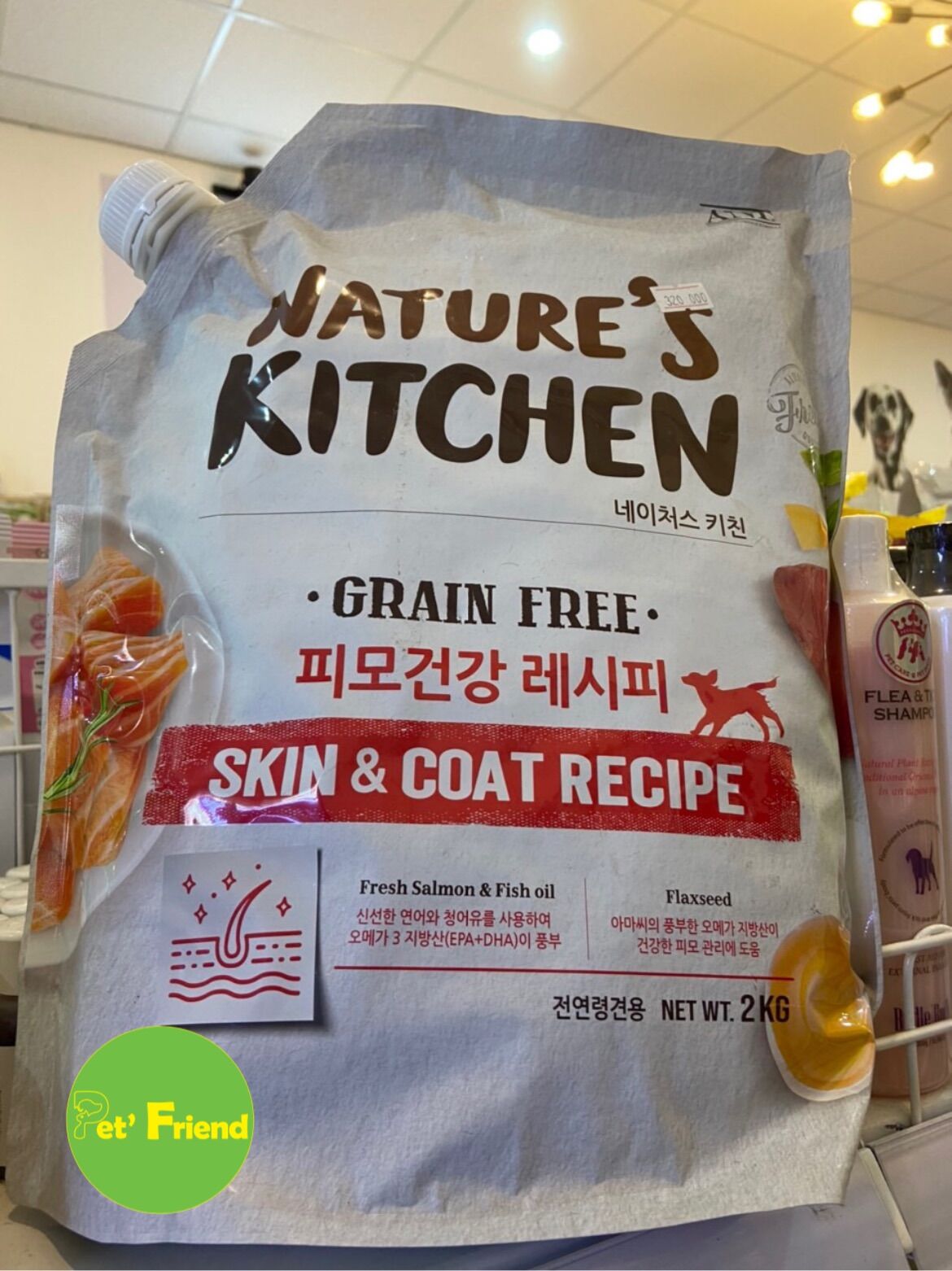 Thức ăn chó Nature Kitchen giúp tốt cho da và lông 2kg