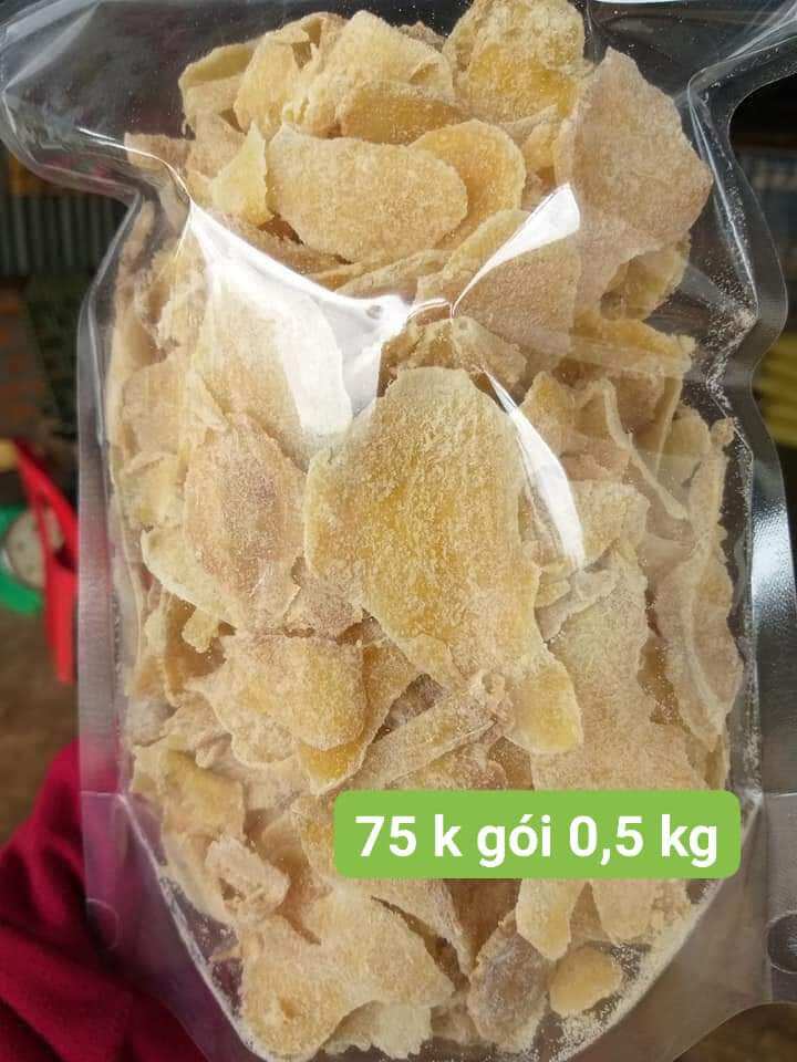Mứt gừng, mứt sạch thơm ngon