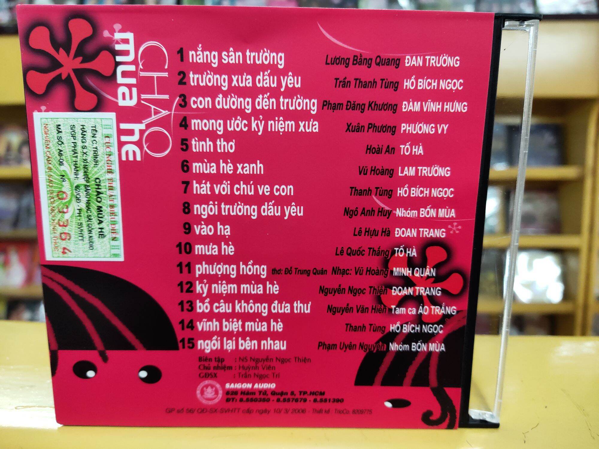CD - Chào mùa hè