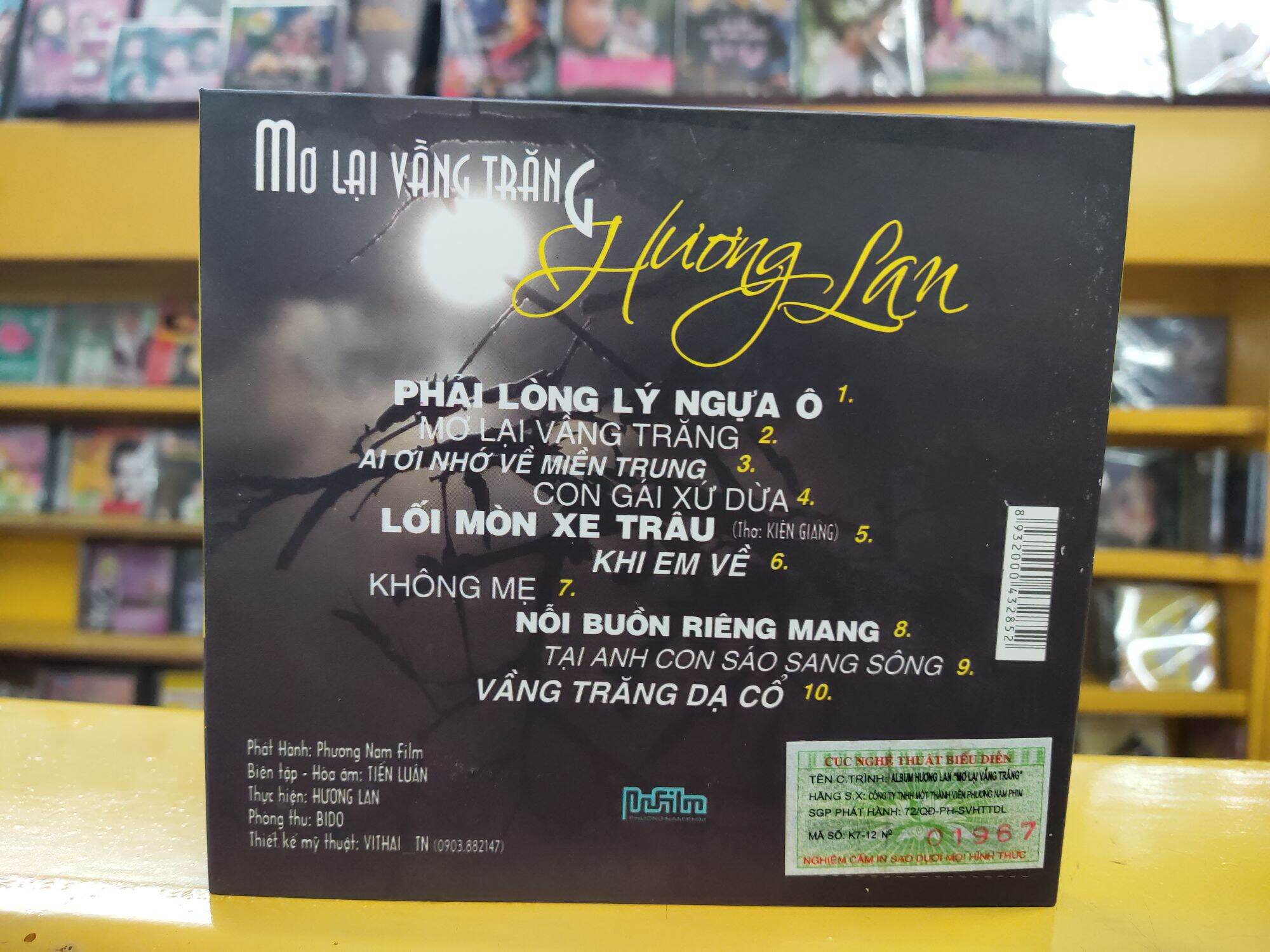 CD Hương Lan - Mơ lại vầng trăng