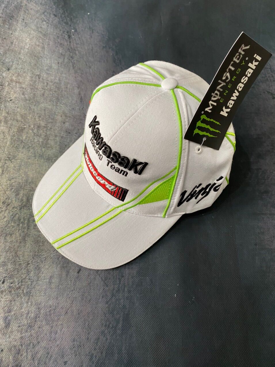 Nón(mũ) kết đua xe Kawasaki