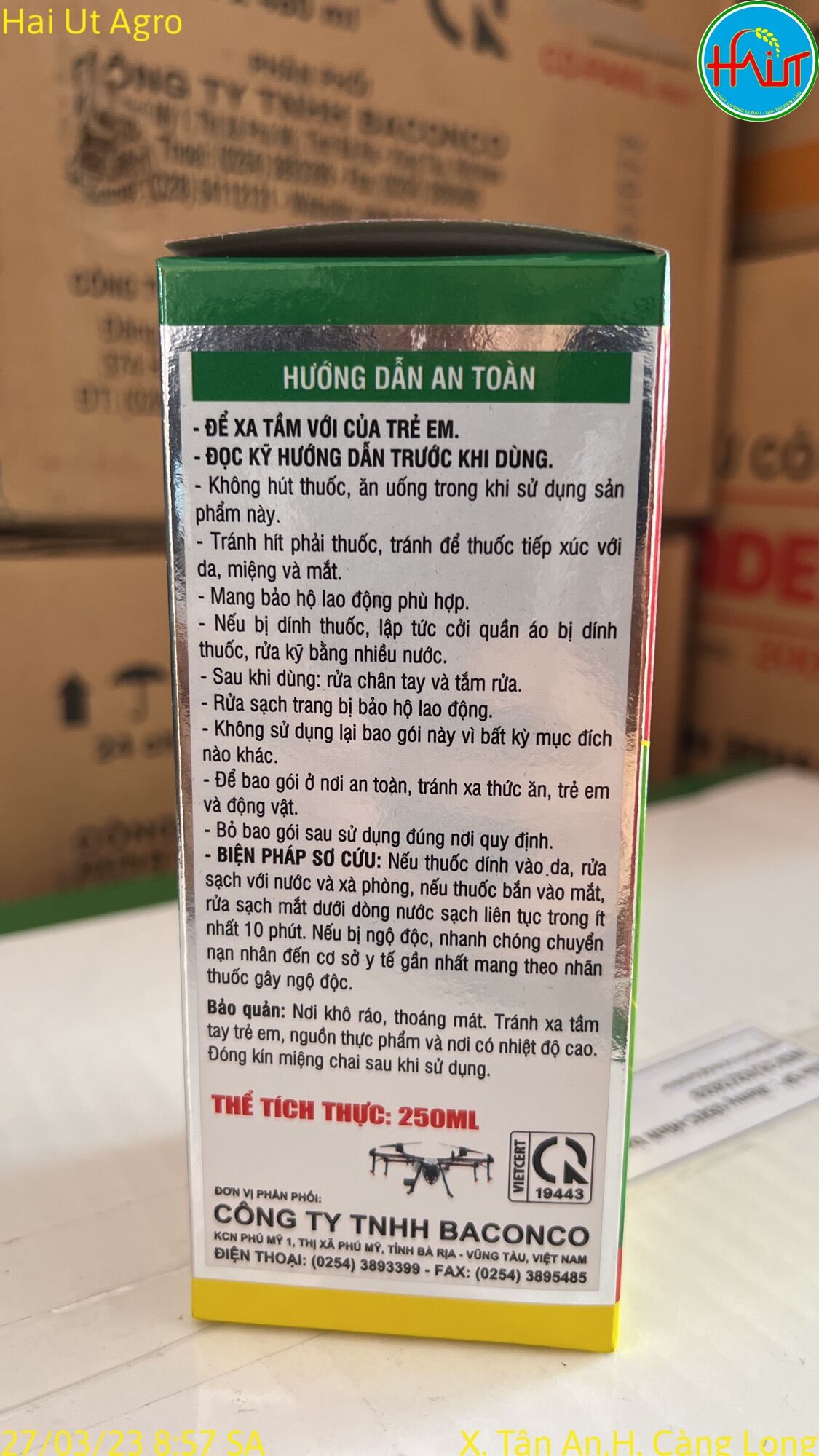 Thuốc Trừ Sâu Sinh Học REMY 65EC BACONCO
