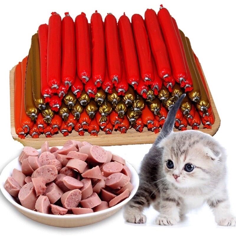 Xúc xích cho chó mèo 15g