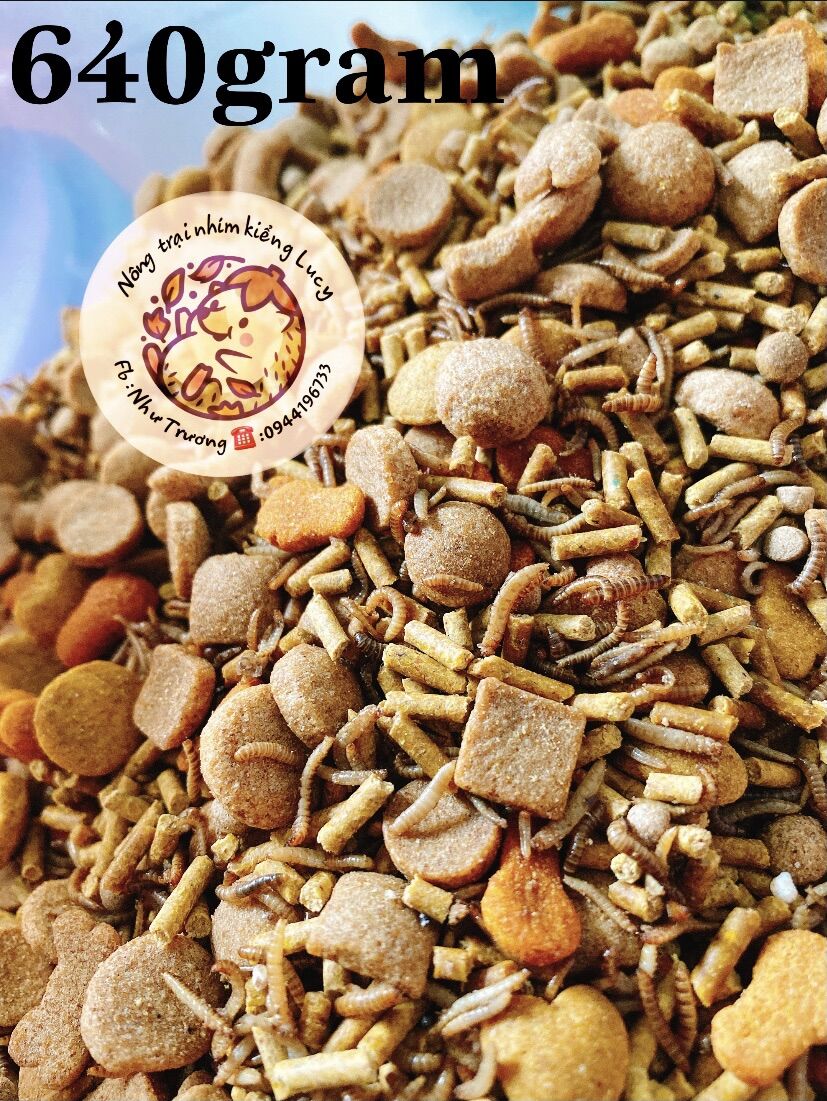 Thức ăn trộn chuyên dụng cho nhím kiểng ( loại ngon)