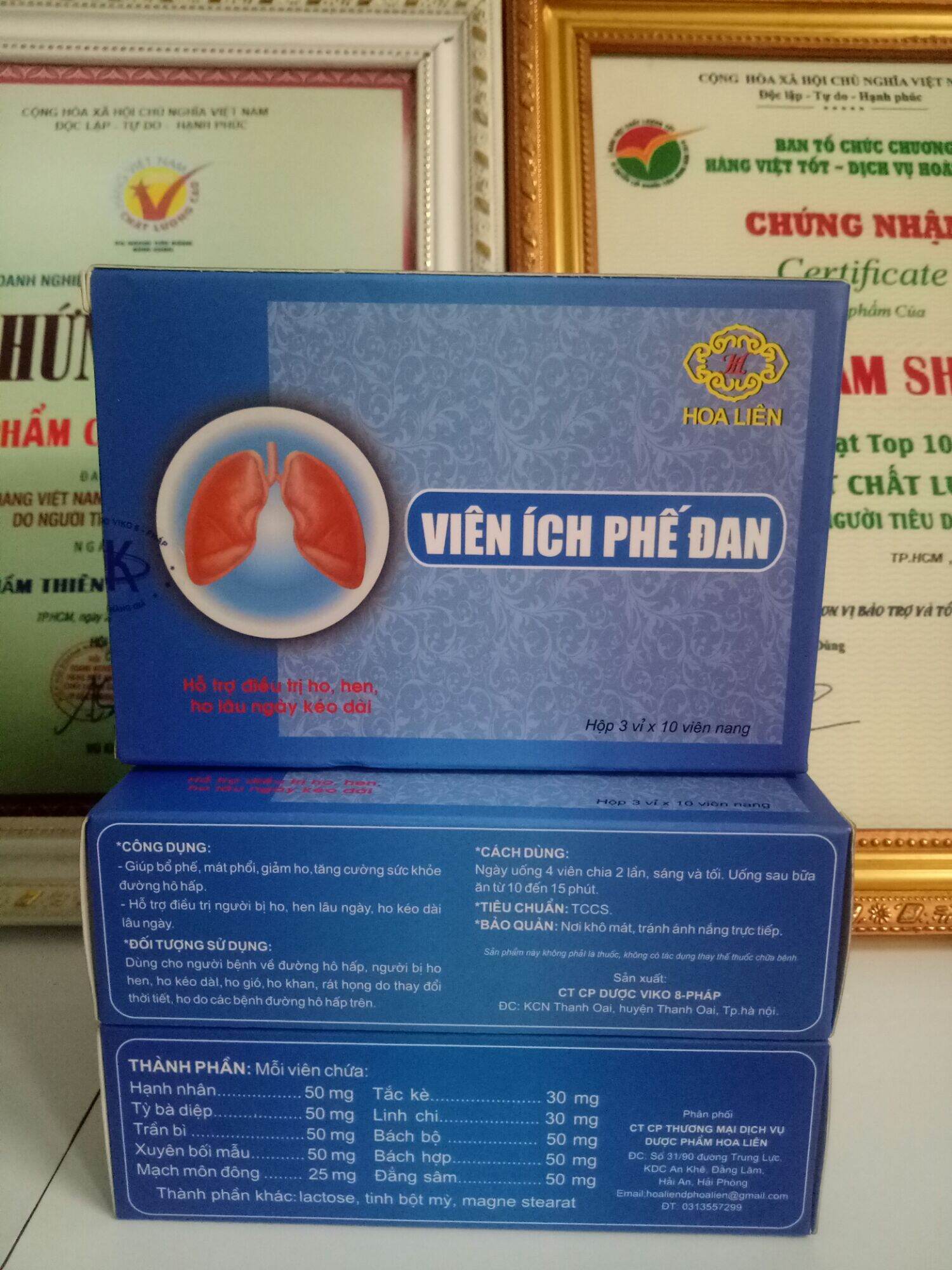 [HCM]Bổ Phối - Viên Ích Phế Đan