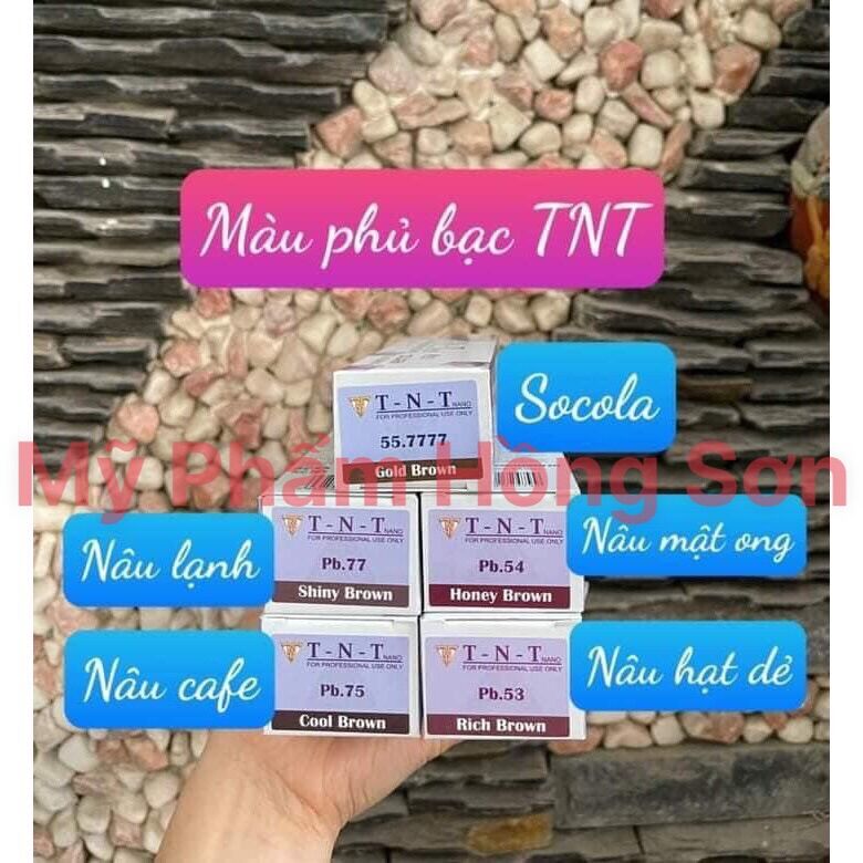 Bóc màu nhuộm đỏ đen TNT ( Chính Hãng ) Tặng kèm oxy