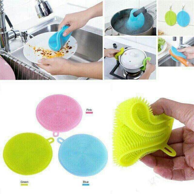 Combo 5 miếng rửa bát silicon